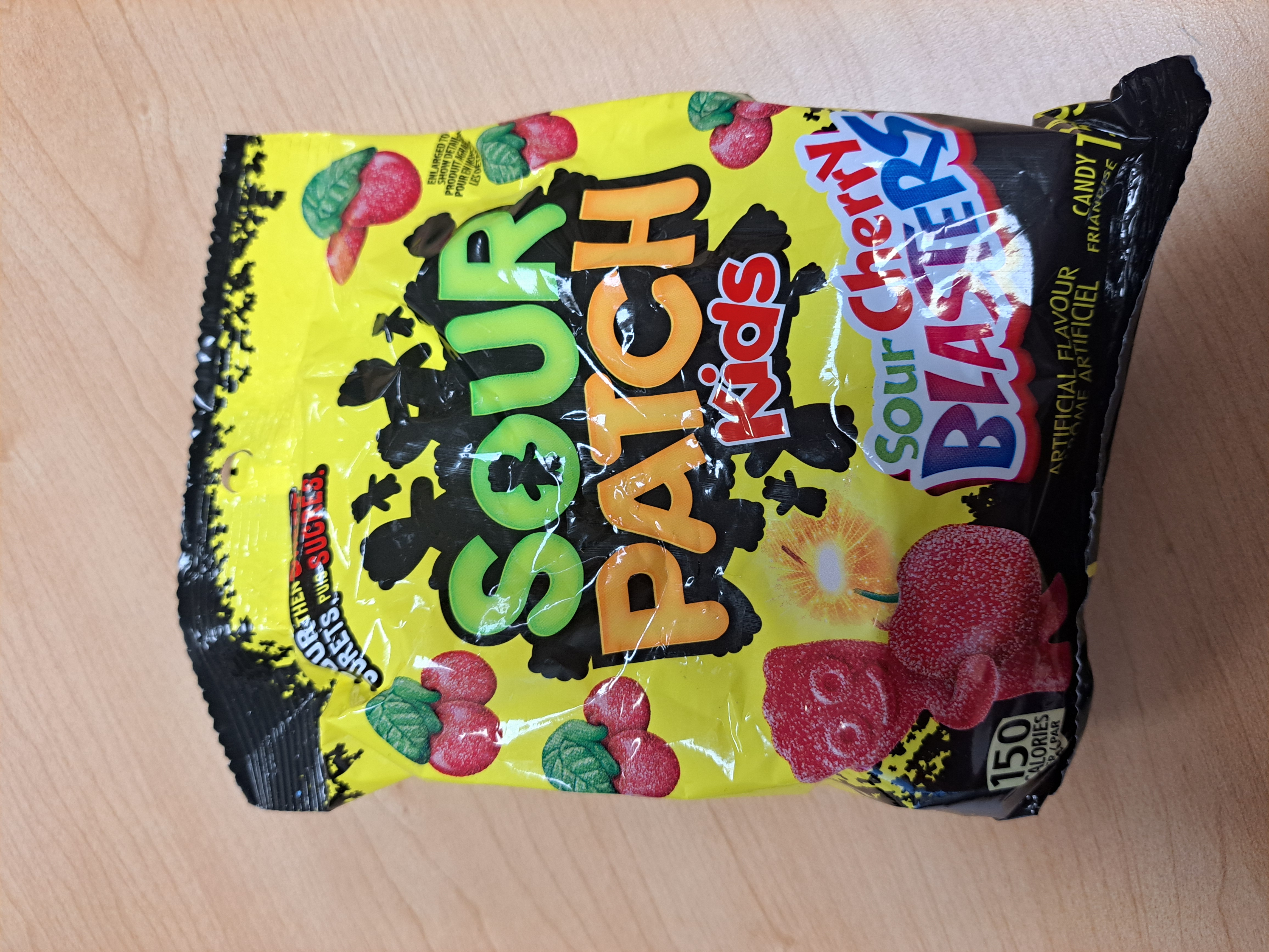 sour patch kids sour cheery blasters